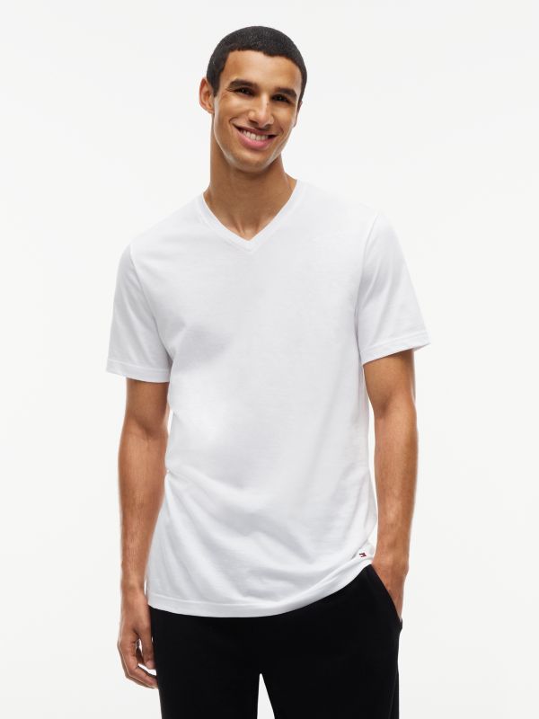 Cotton Classics V-Neck Undershirt 3-Pack — White