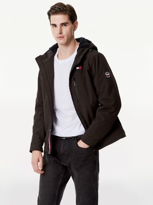 tommy hilfiger hooded tech jacket