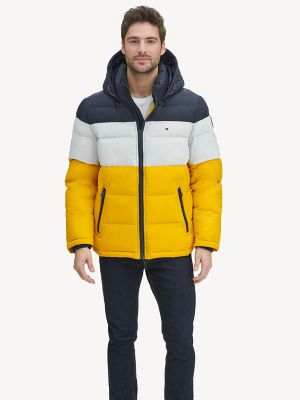 tommy hilfiger classic hooded puffer jacket