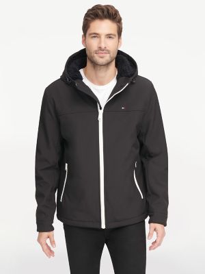 tommy hilfiger sherpa lined softshell jacket