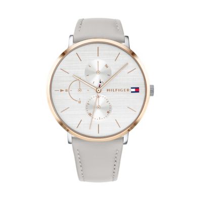 White Leather Strap | Tommy Hilfiger