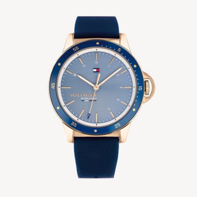 tommy hilfiger navy blue analog watch