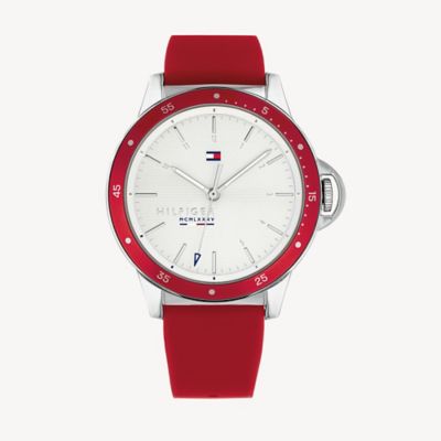 Red Silicone Strap | Tommy Hilfiger