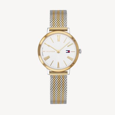 tommy hilfiger women's mesh watch