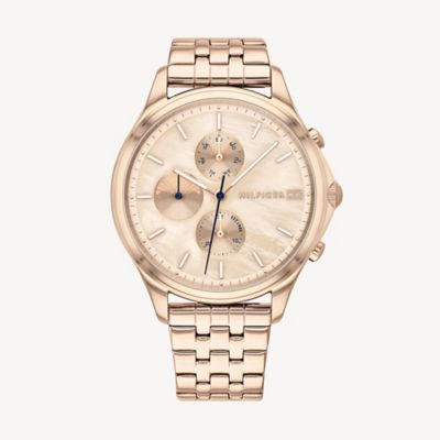 mens tommy hilfiger gold watch