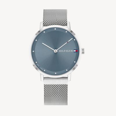 tommy hilfiger women's mesh watch