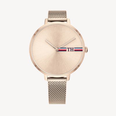 tommy hilfiger mesh watch