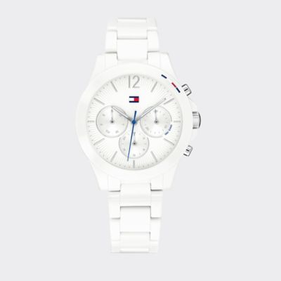 tommy hilfiger pink ceramic watch