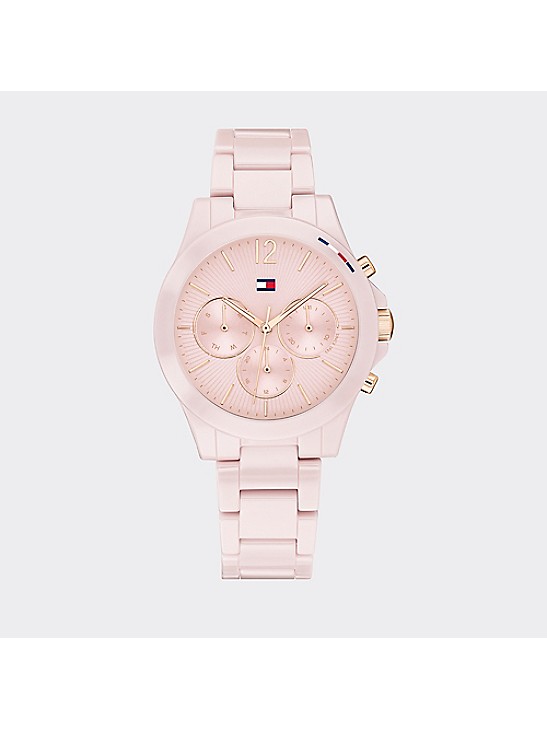 er nok Lave gave Blush Sport Watch With Ceramic Bracelet | Tommy Hilfiger