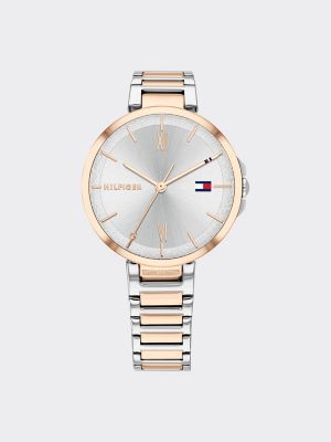 tommy hilfiger white dial watch
