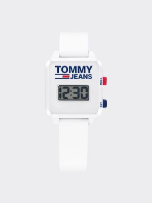 Tommy Jeans White Digital Watch | Tommy 