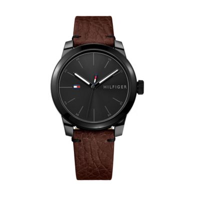 tommy hilfiger brown watch