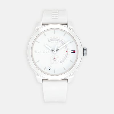 tommy hilfiger watches white