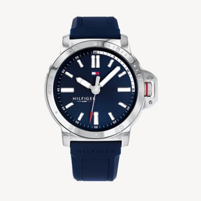 navy tommy hilfiger watch