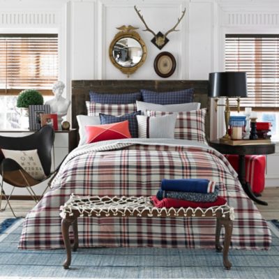 Hilfiger Vintage Plaid Comforter Set Tommy Hilfiger