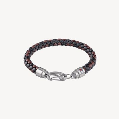 mens leather bracelet tommy hilfiger