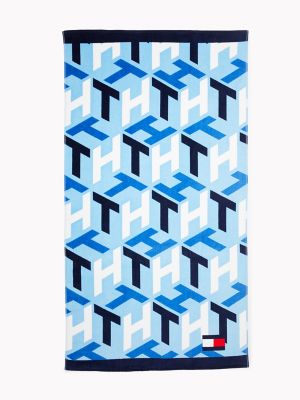 Monogram Beach Towel | Tommy Hilfiger