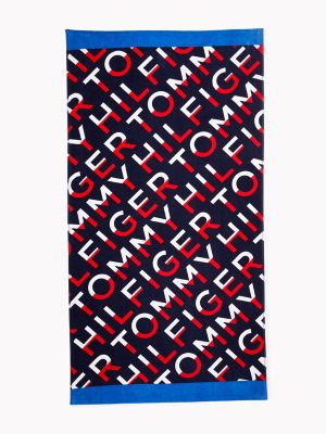 Hilfiger Diagonal Beach Towel | Tommy 