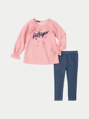 baby pink tommy hilfiger top