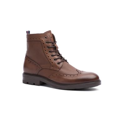 tommy hilfiger brogue boots