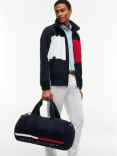 Flag Stripe Logo Duffel Bag — Sky Captain 2