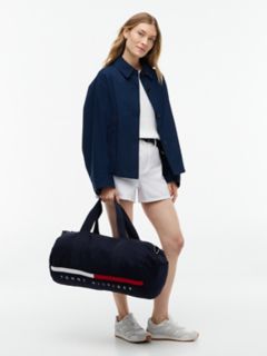 Flag Stripe Logo Duffel Bag — Sky Captain 3