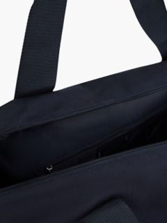 Flag Stripe Logo Duffel Bag — Sky Captain 8