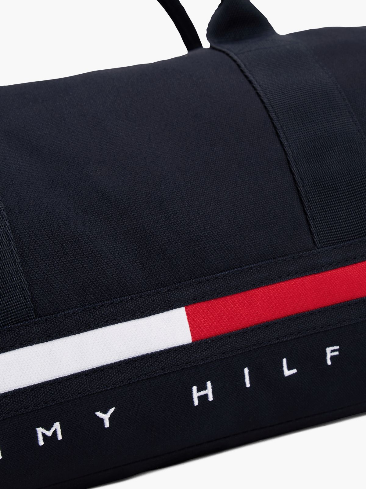 Kids' Flag Stripe Logo Duffel Bag — Sky Captain