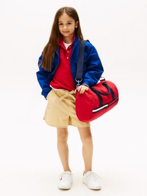 Детские сумки Tommy Hilfiger Kids' Flag Stripe Logo Duffle Bag — фото 3