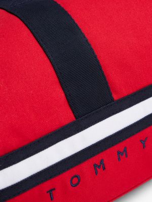 Детские сумки Tommy Hilfiger Kids' Flag Stripe Logo Duffle Bag — фото 5