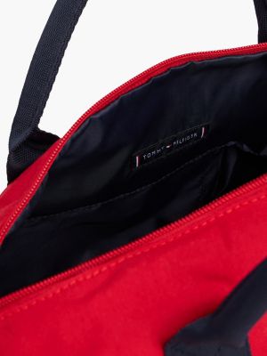 Детские сумки Tommy Hilfiger Kids' Flag Stripe Logo Duffle Bag — фото 6