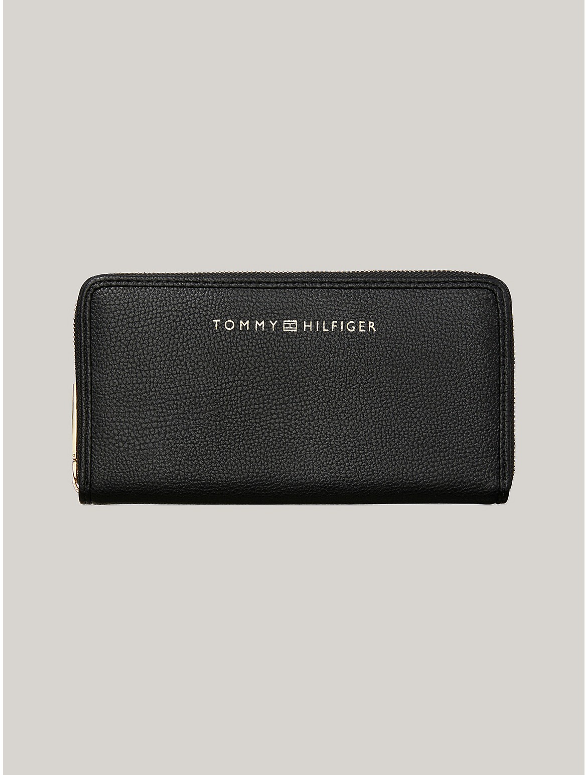 Tommy Hilfiger Women's Large Zip Wallet - Black