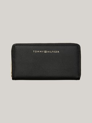 Large Zip Wallet, Black