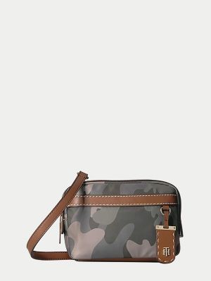 tommy hilfiger camo tote