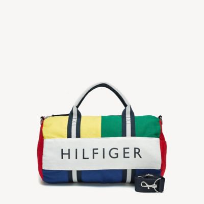 tommy hilfiger duffle bag yellow