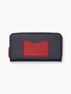 Colorblock Zip Wallet Tommy Hilfiger