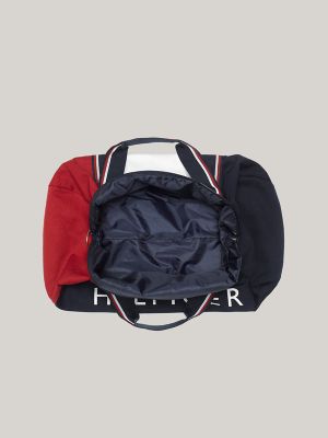 Tommy hilfiger black online duffle bag