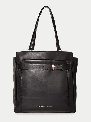 tommy hilfiger tote black