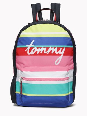 tommy hilfiger pink backpack