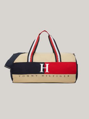 TOMMY HILFIGER travel bag Premium Leather Duffle Bag Black | Buy bags,  purses & accessories online | modeherz