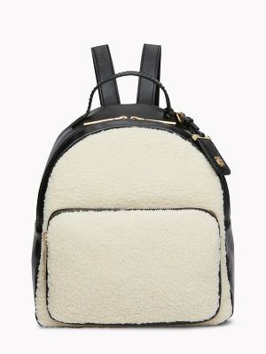 tommy hilfiger beige backpack