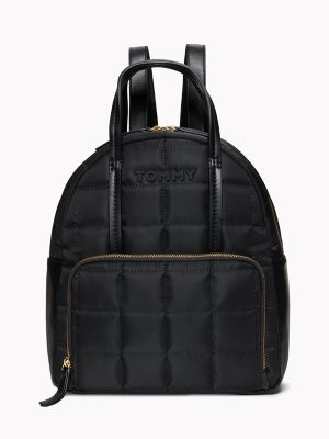 Tommy Quilted Solid Backpack | Tommy 