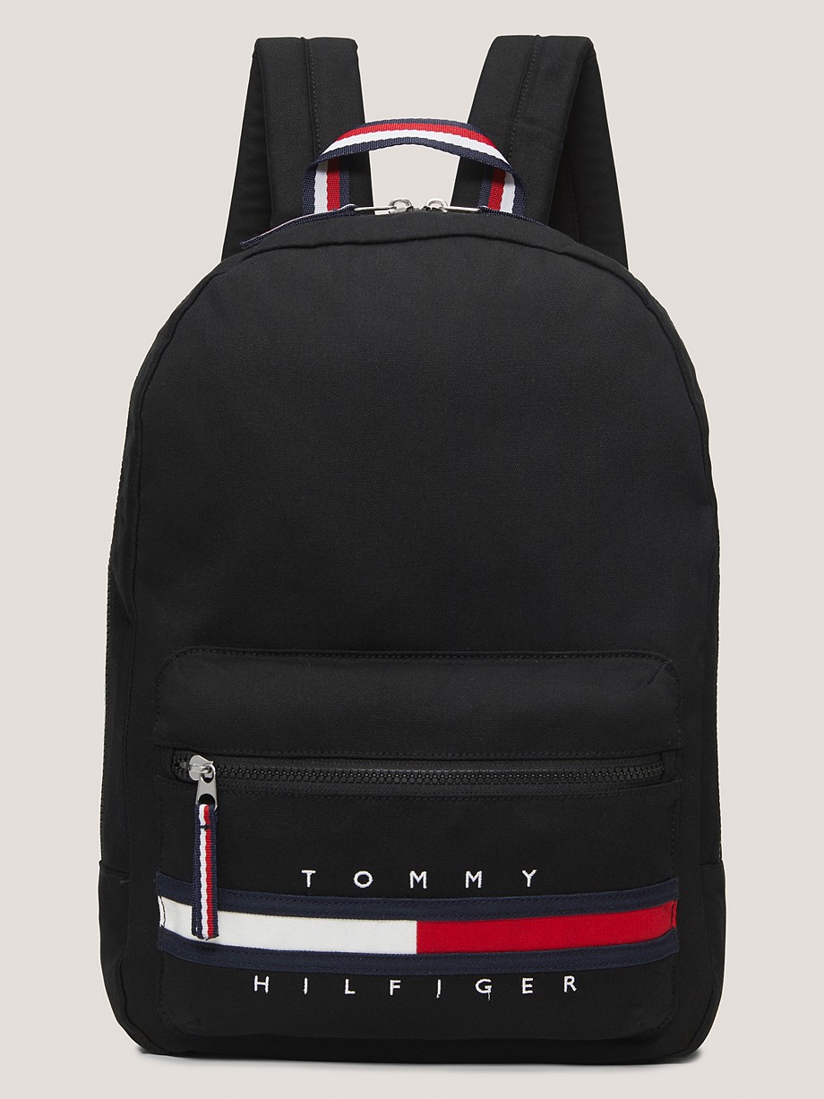 Tommy Flag Canvas Backpack
