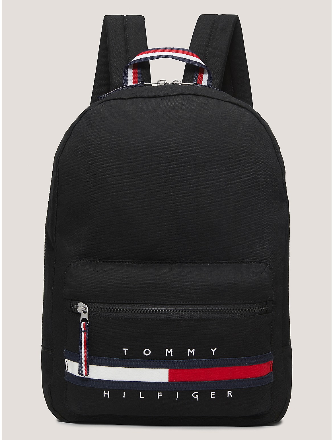 Tommy Hilfiger Men's TH Solid Canvas Backpack