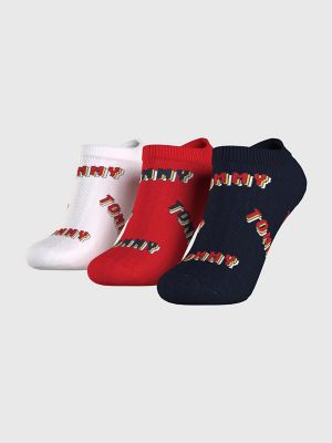 Kids\' Ankle Sock | USA 3-Pack Hilfiger Tommy