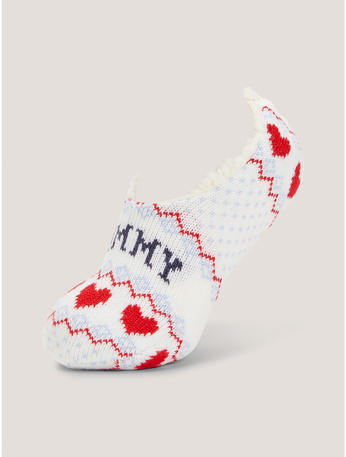 Tommy Hilfiger Girls' Kids' Hearts Grip Slipper Sock
