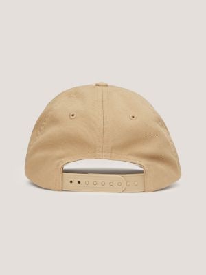 Kids' Tommy Logo Baseball Cap, Champagne Toast