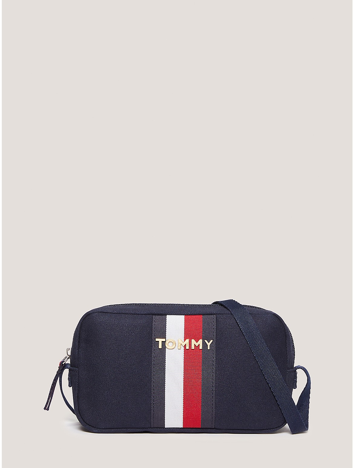 Tommy Hilfiger Girls' Kids' Flag Stripe Logo Crossbody Bag - Blue