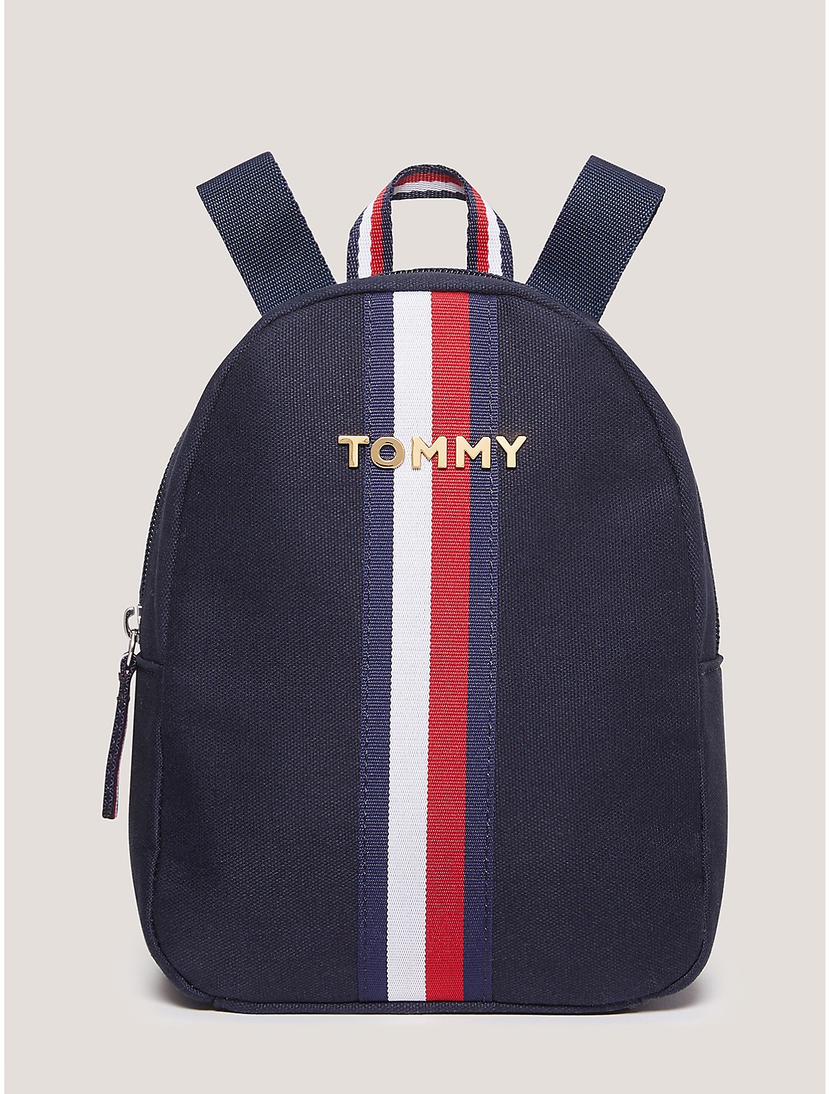 Tommy Hilfiger Girls' Kids' Flag Stripe Logo Backpack - Blue
