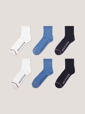 Quarter Top Athletic Sock 6 Pack Tommy Hilfiger